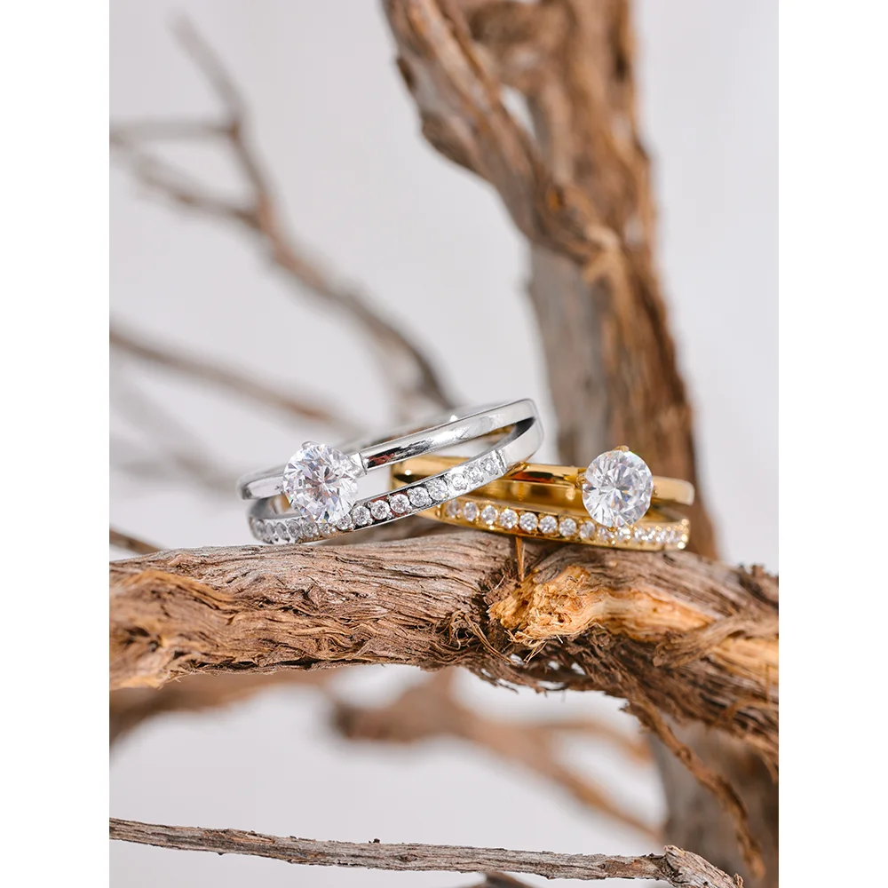 Eternal Shine Solitaire Ring