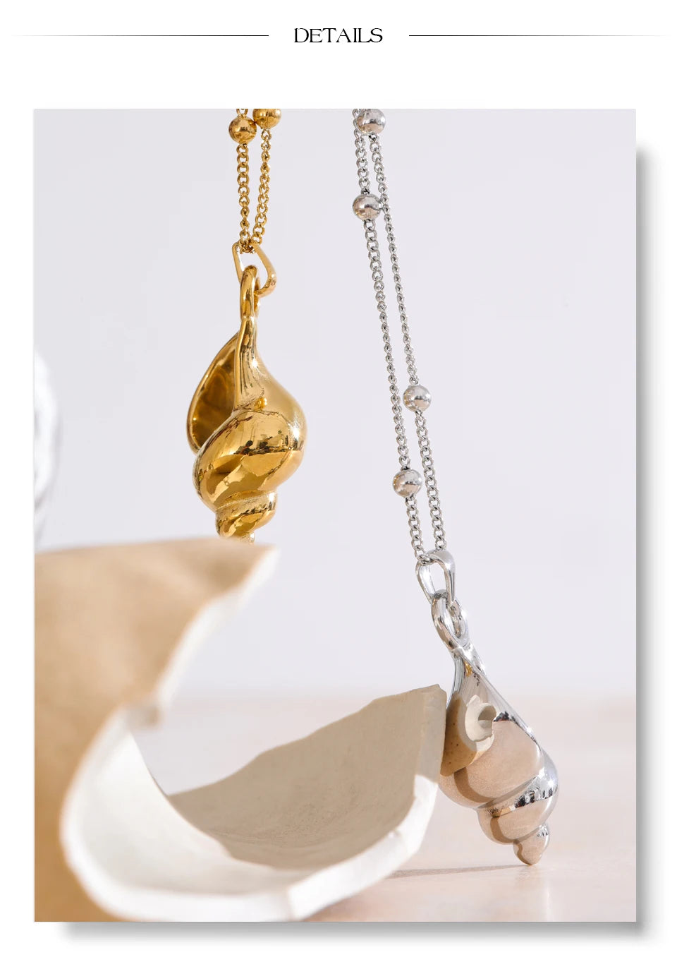 Ocean Conch Pendant
