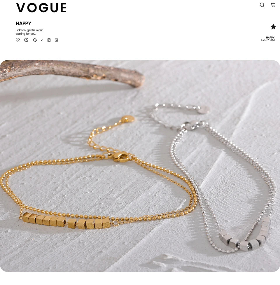 Minimalist Bar Bracelet