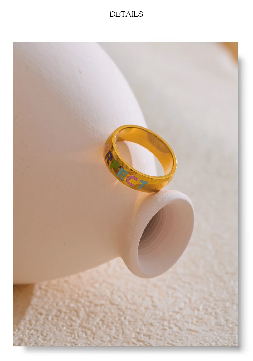 “You’re Perfect” Ring