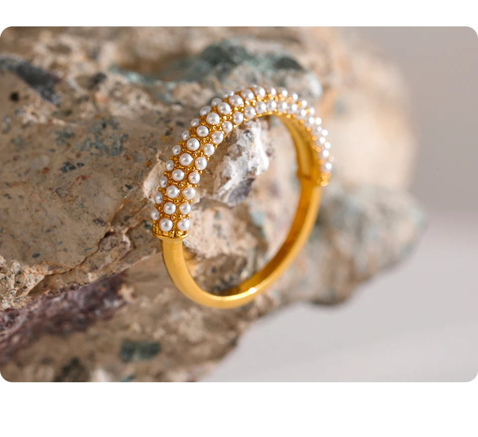 Diamond Halo Band Ring