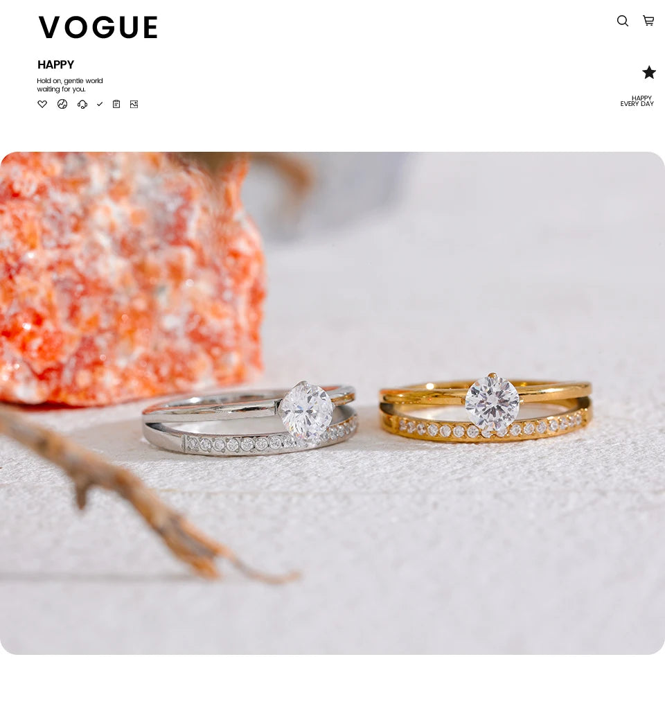 Eternal Shine Solitaire Ring
