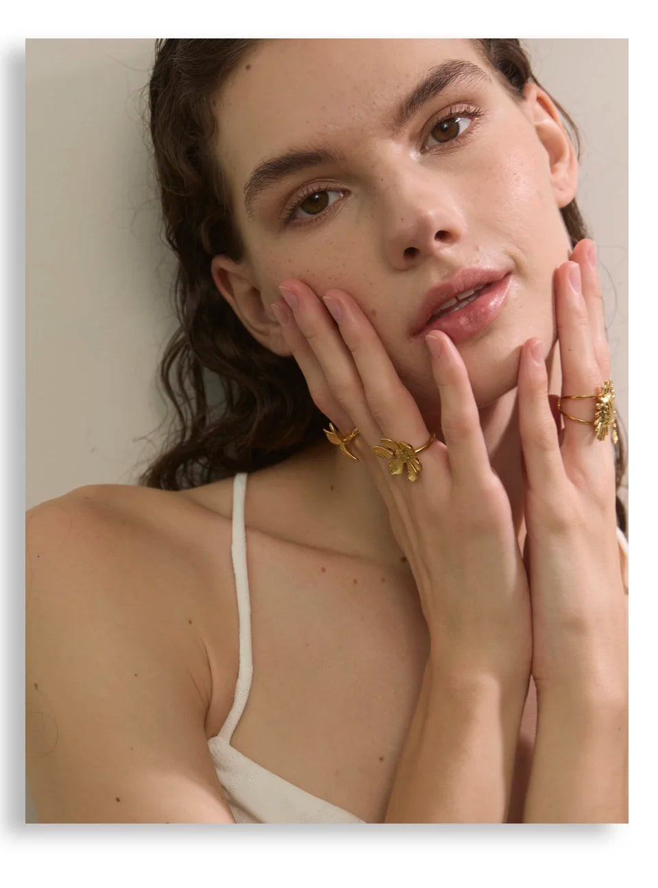 Golden Butterfly Ring