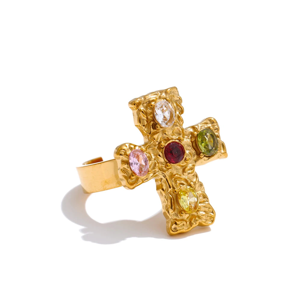Vintage Cross Ring