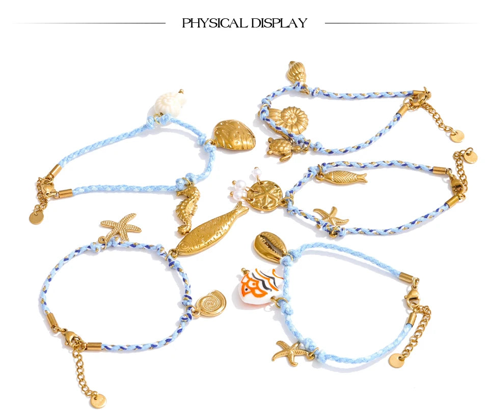 Celestial Charm Bracelet Set