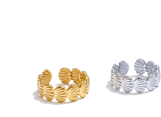Seashell Cuff Set