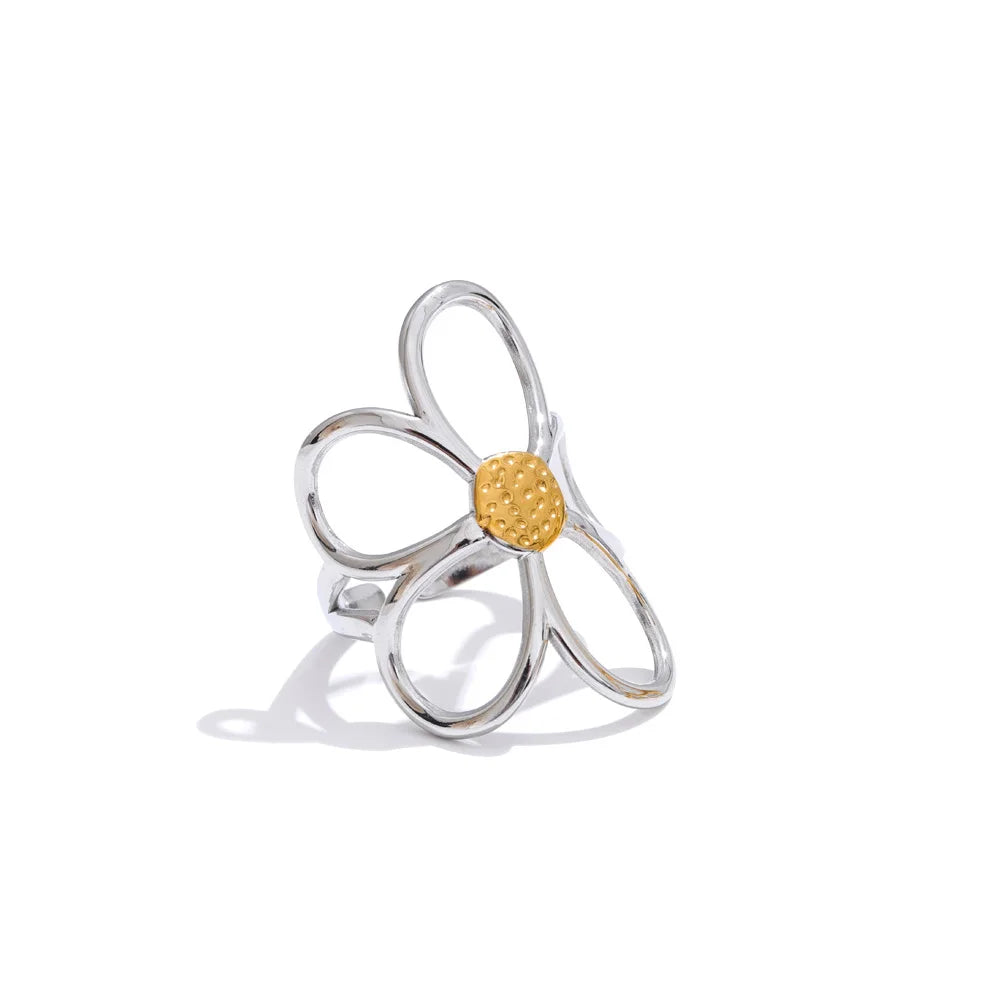 Double Flower Rings