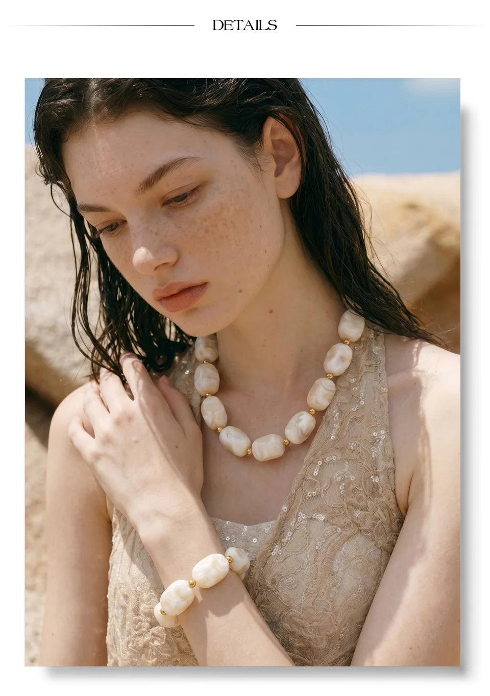 Ivory Pearl Statement SET