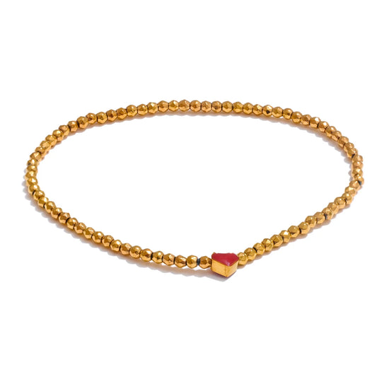 Red Heart Bracelet
