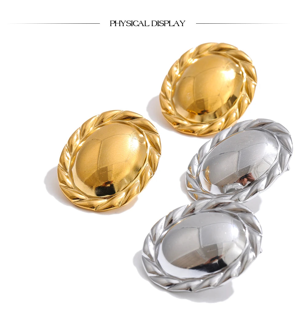Laurel Dome Studs