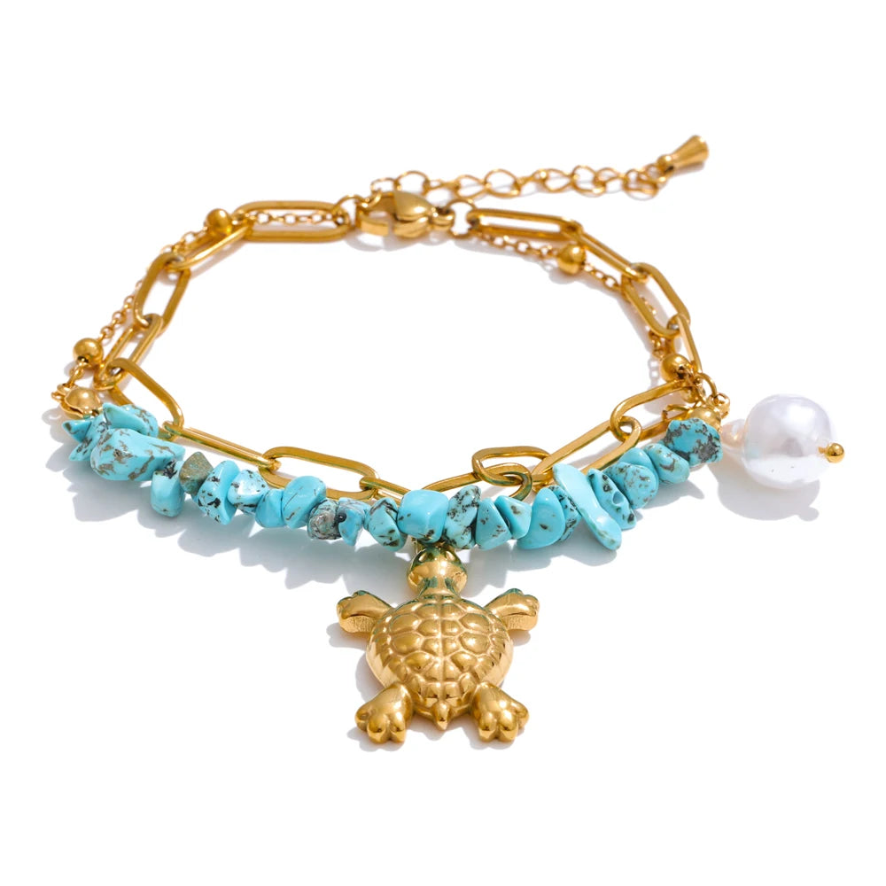 Ocean Treasure Charm Necklace