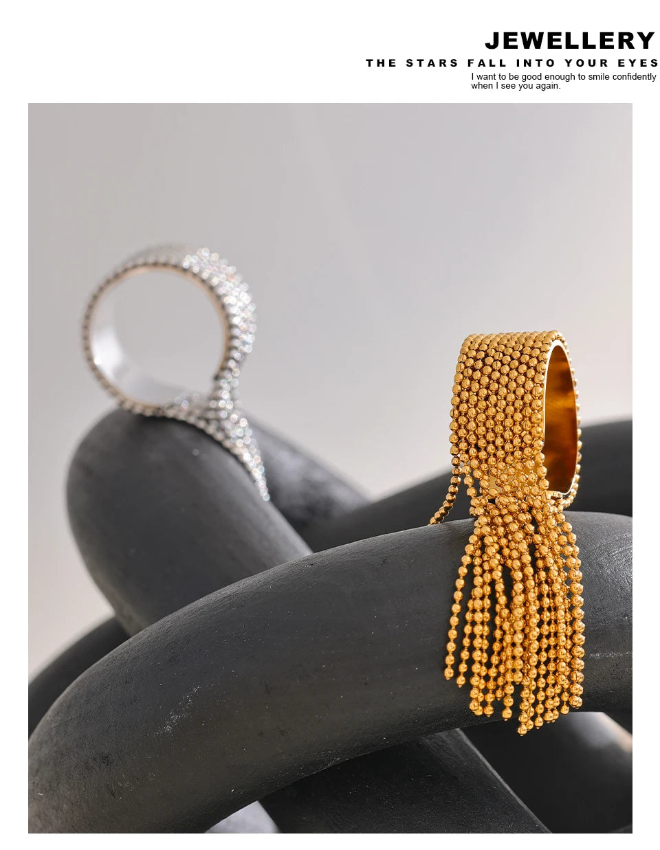 The Cascading Luxe Ring