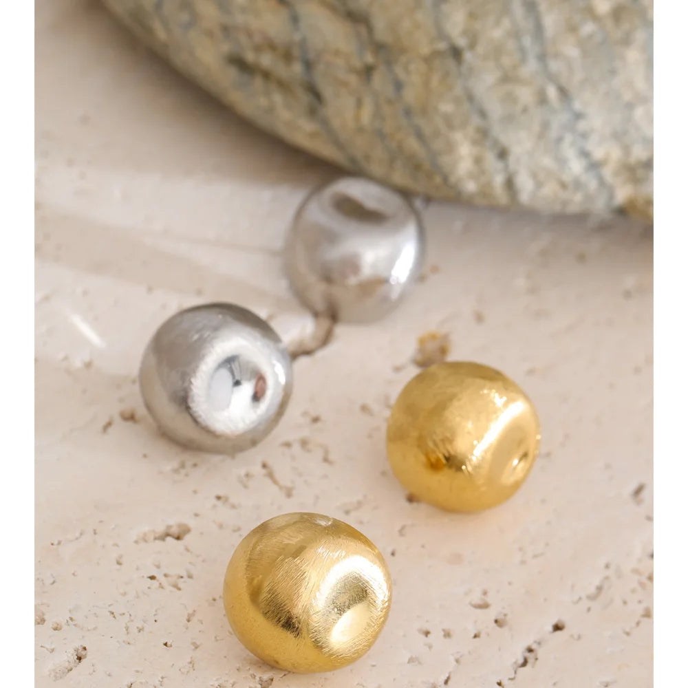Polished Sphere Studs