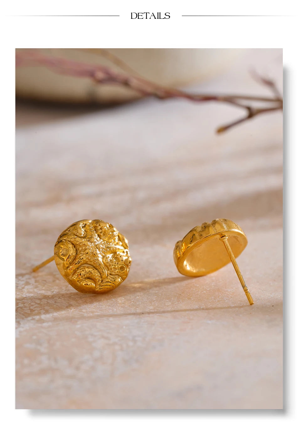 Vintage Star Studs