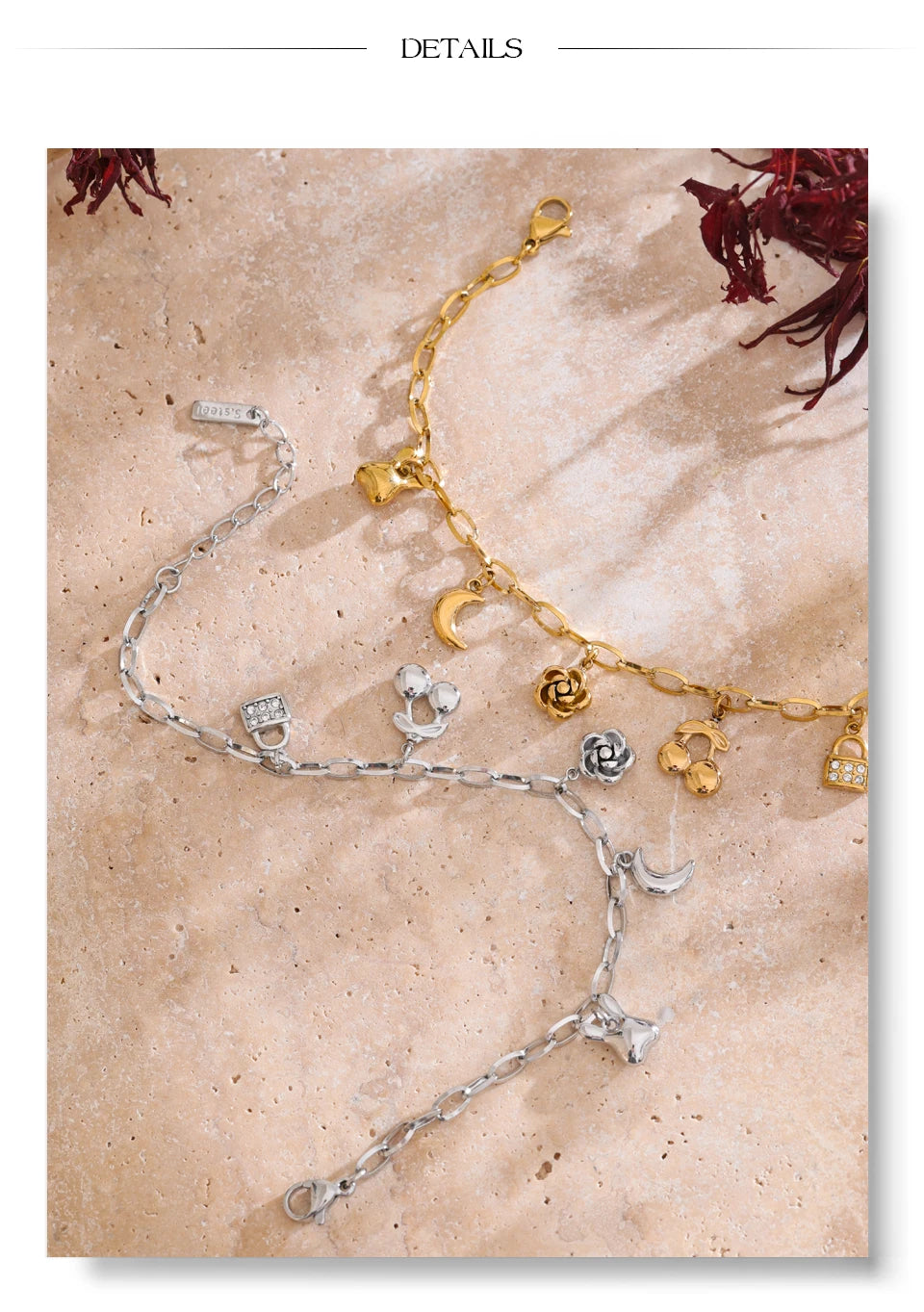 Charm Drop Bracelet