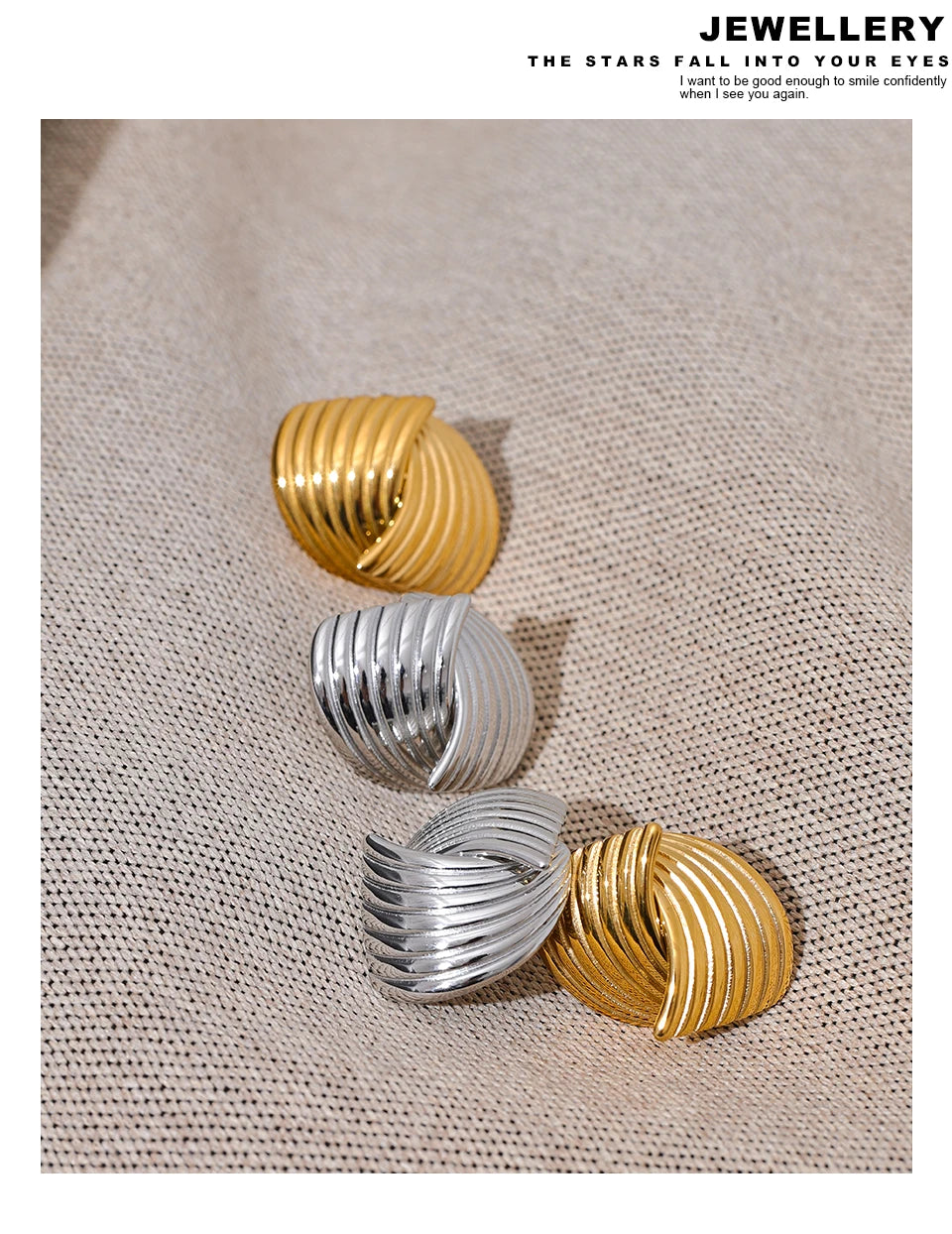 The Shell Luxe Studs