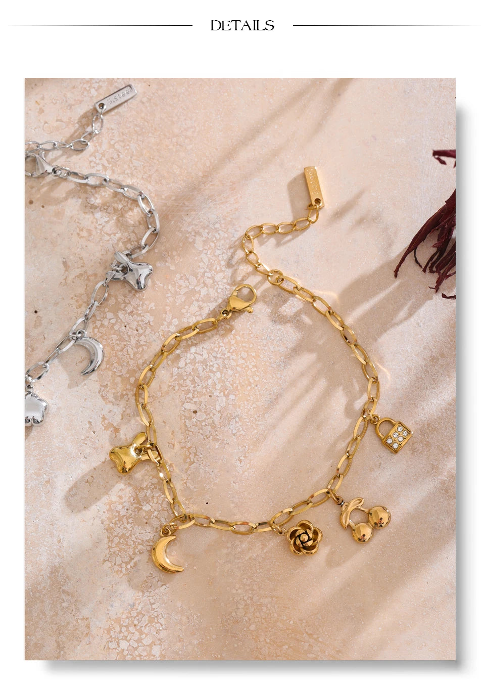 Charm Drop Bracelet