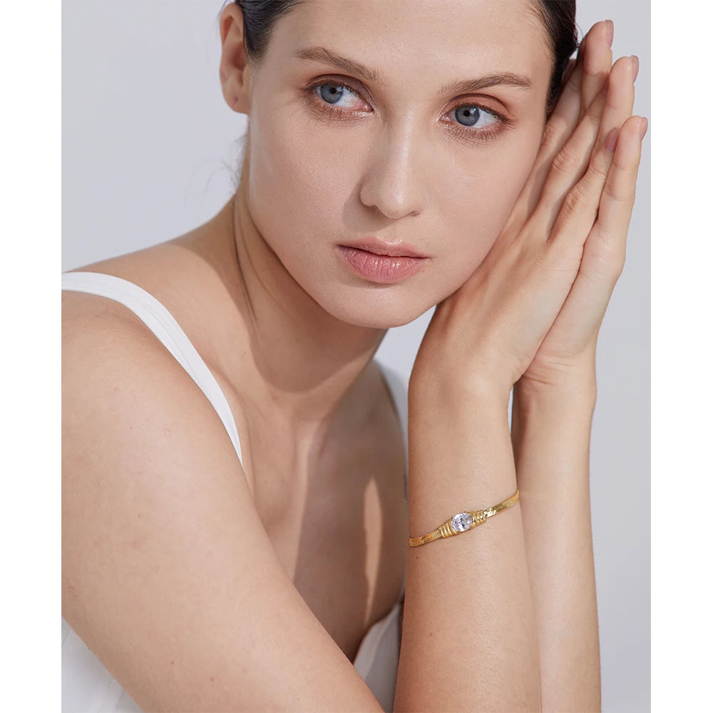 Golden Orbit Bracelet