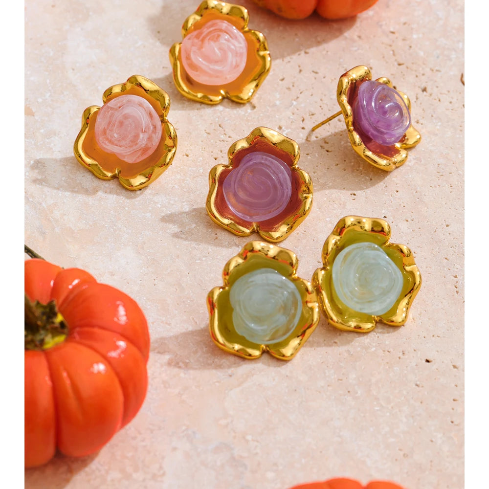 Pastel Bloom Studs