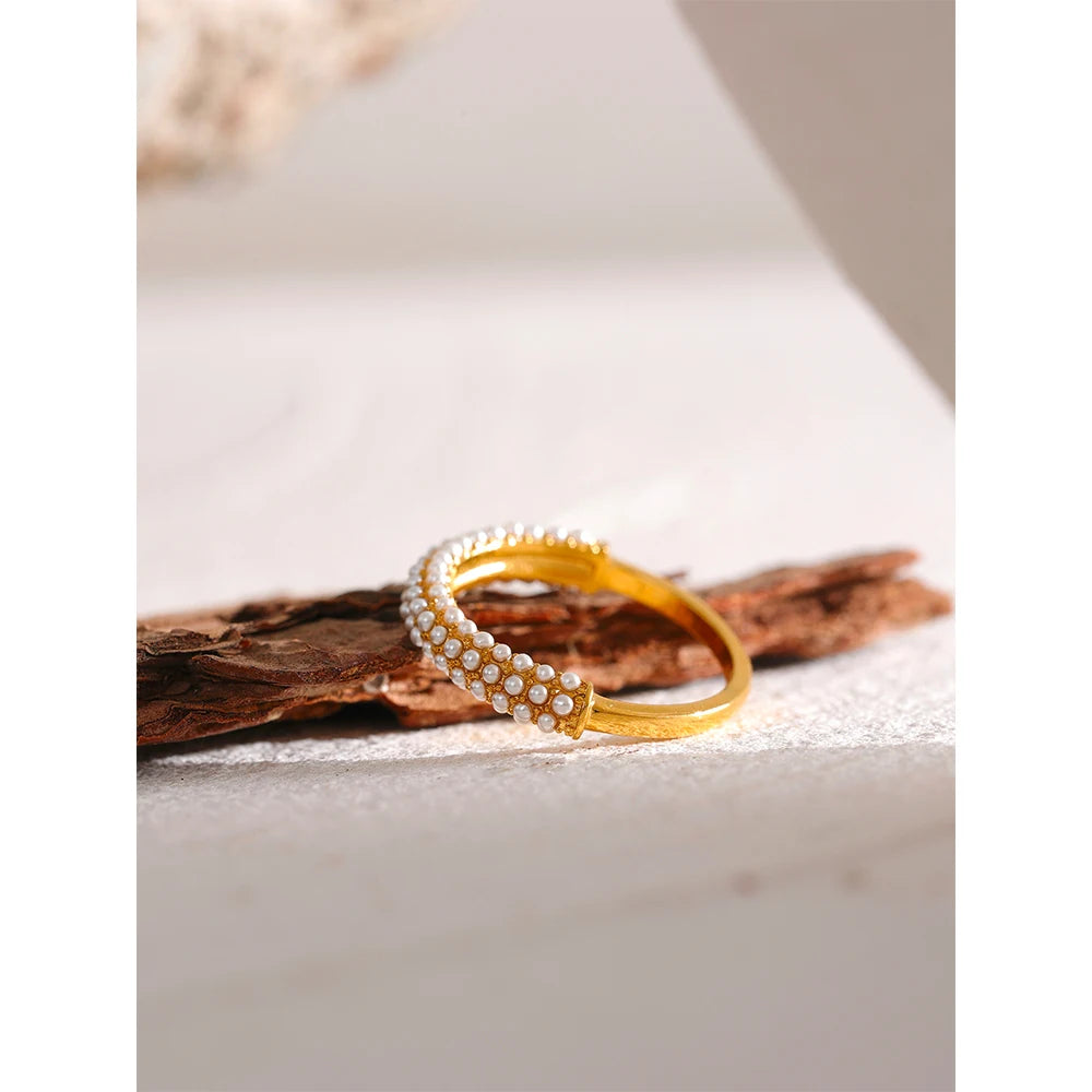 Diamond Halo Band Ring