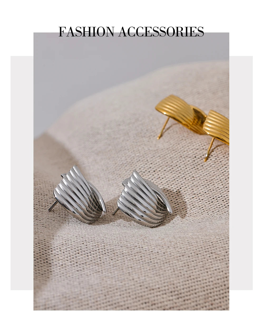 The Shell Luxe Studs