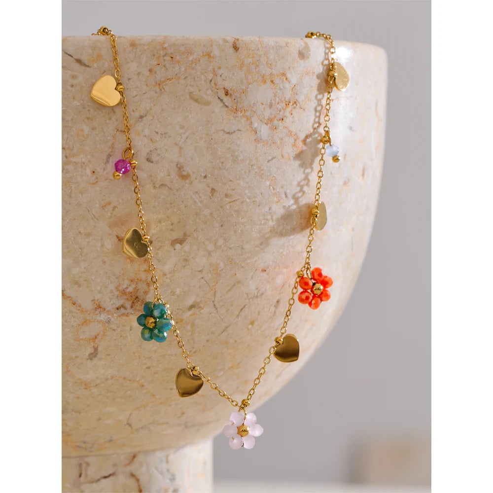 Color Bloom Necklace