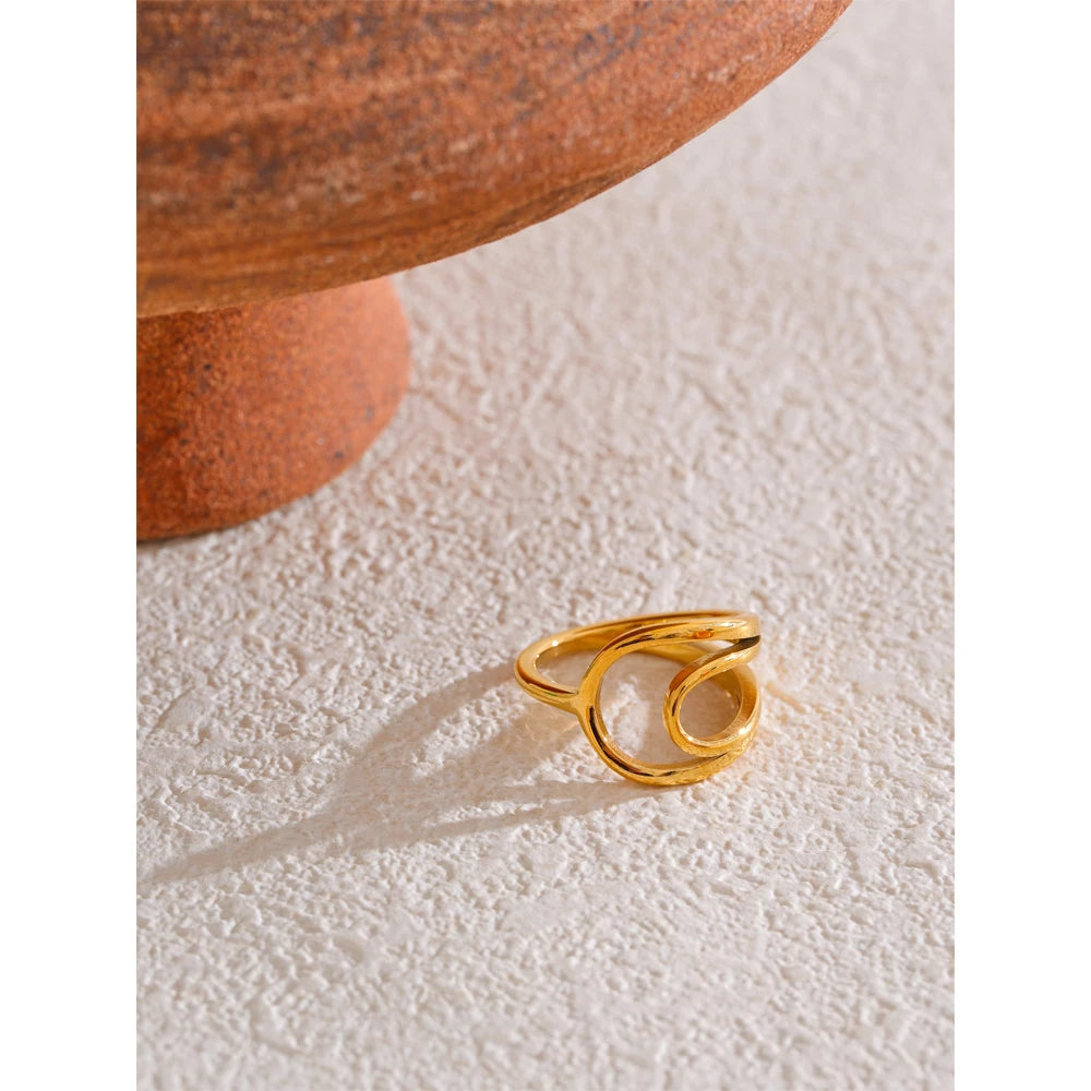 Interlocking Sculptural Rings