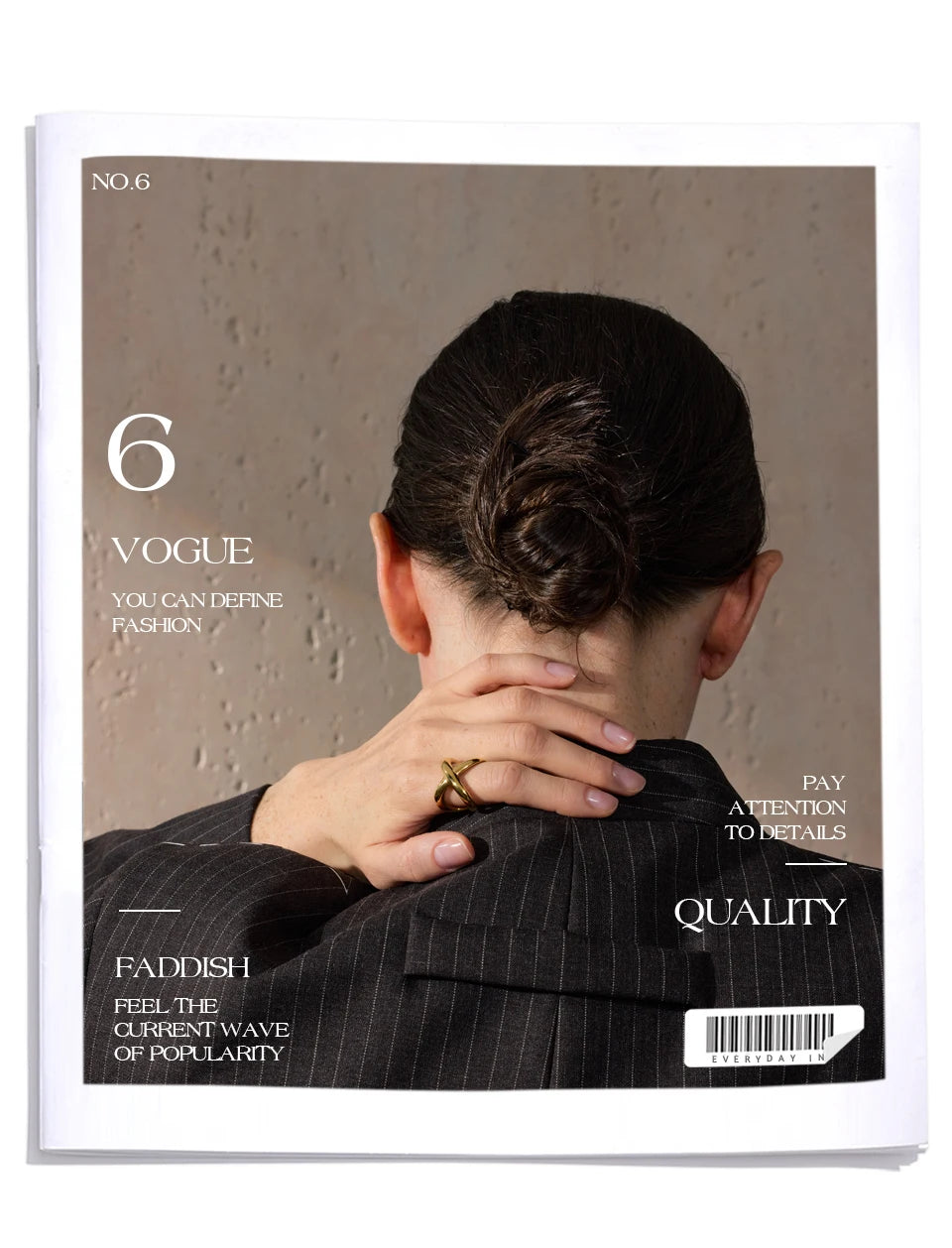 Sculptural X Ring