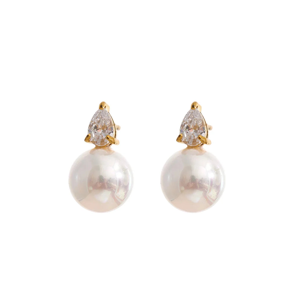 Pearl Drop Earrings