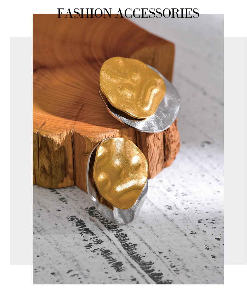 Organic Double Earrings