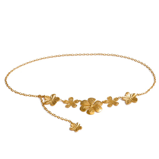 Floral Waist Belly Chain