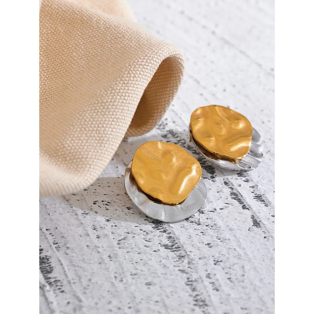 Organic Double Earrings
