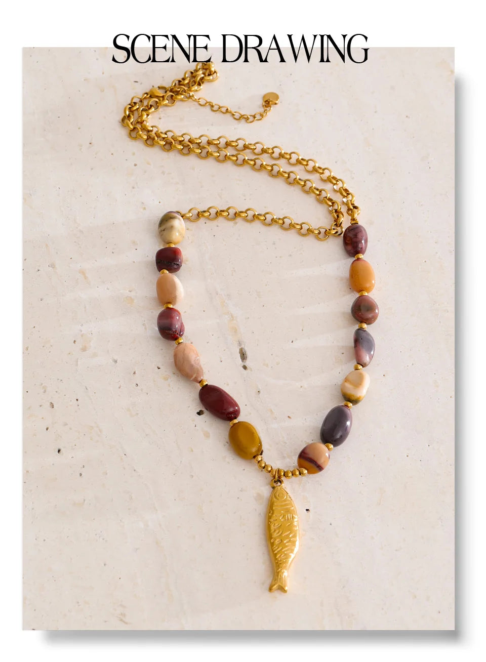 Gemstone Pendant Necklace