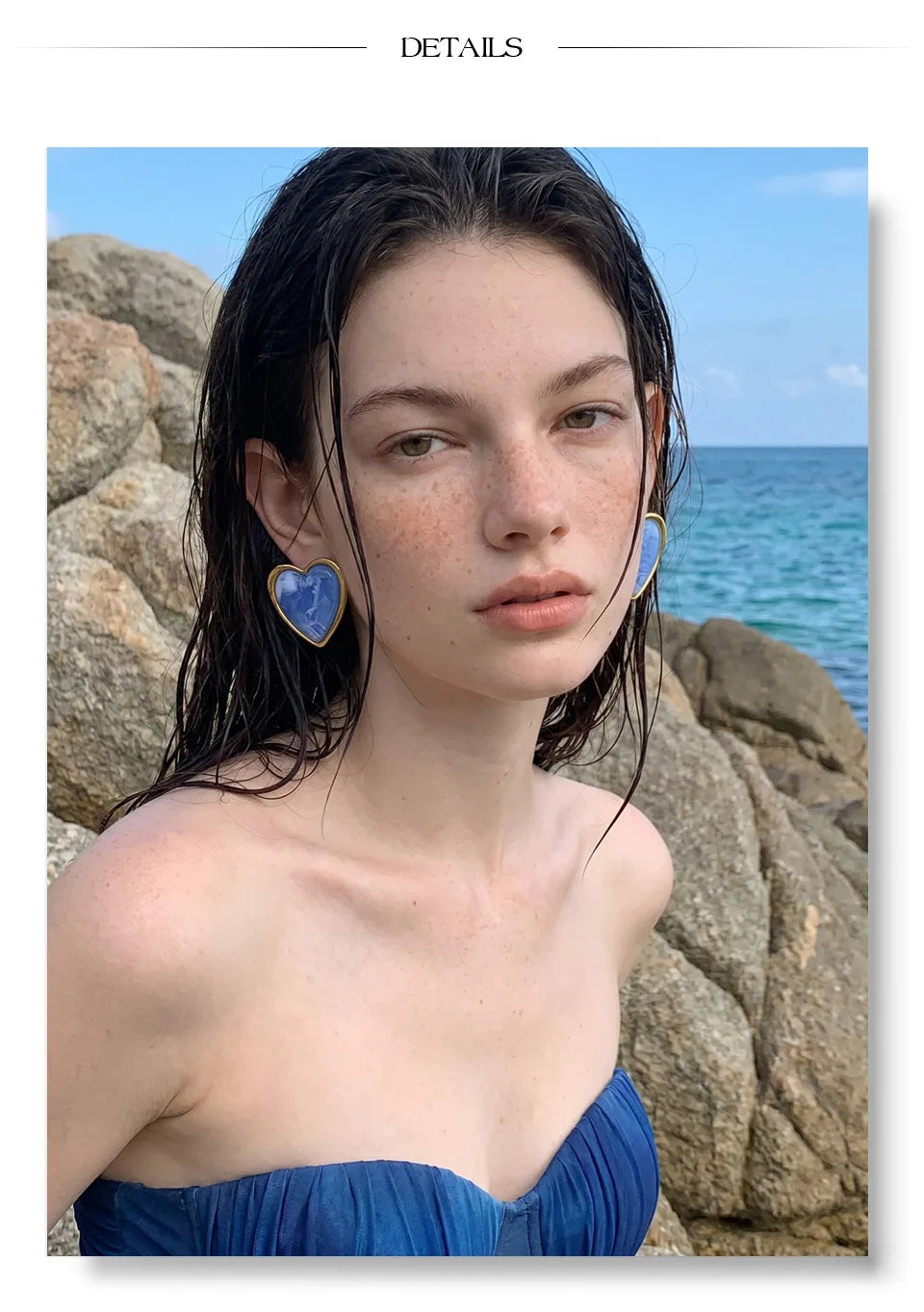 Heart Stud Earrings