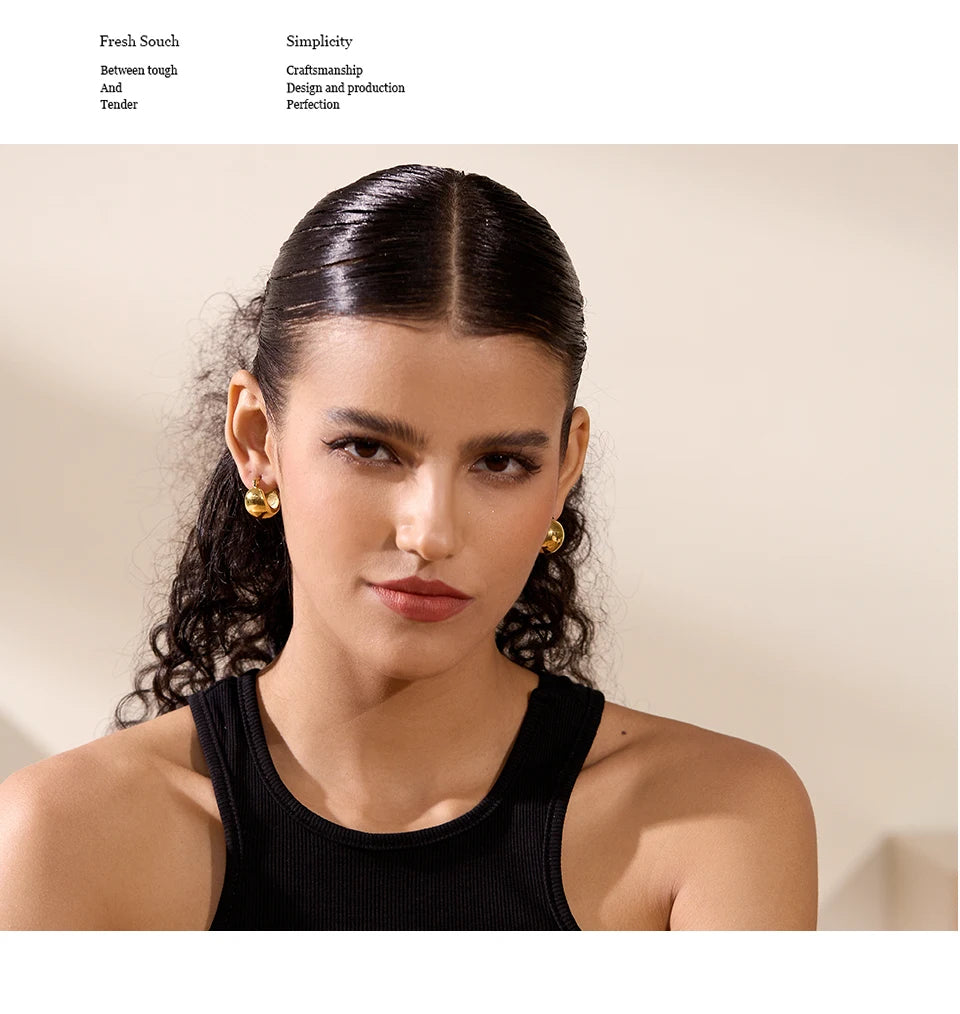 Celestial Curve Hoops