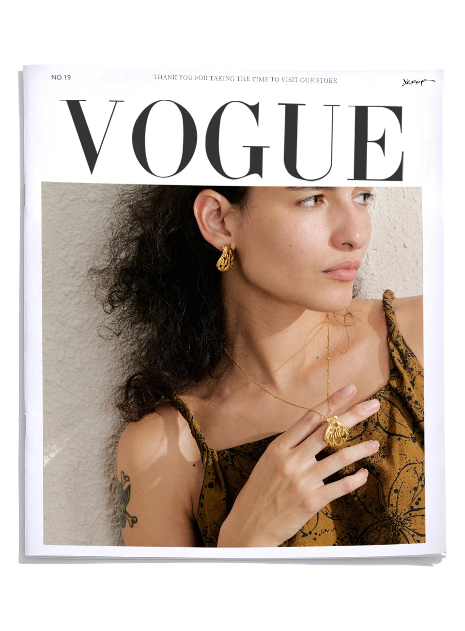 Golden Seashell Duo Set