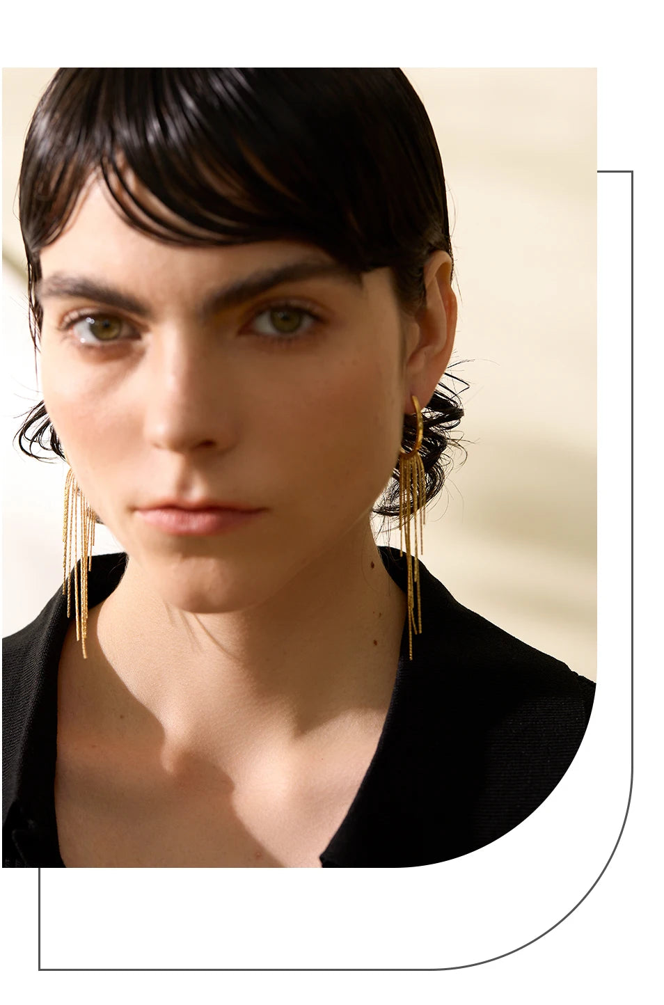 Cascade Chain Earrings