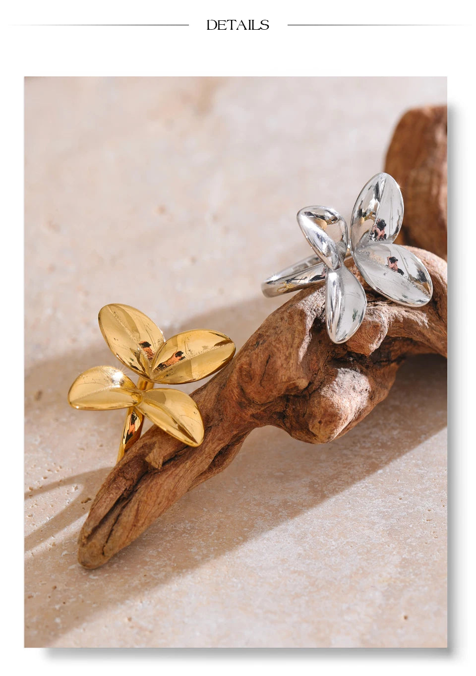 Golden Butterfly Ring