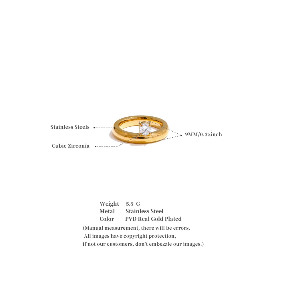 Classic Solitaire Ring