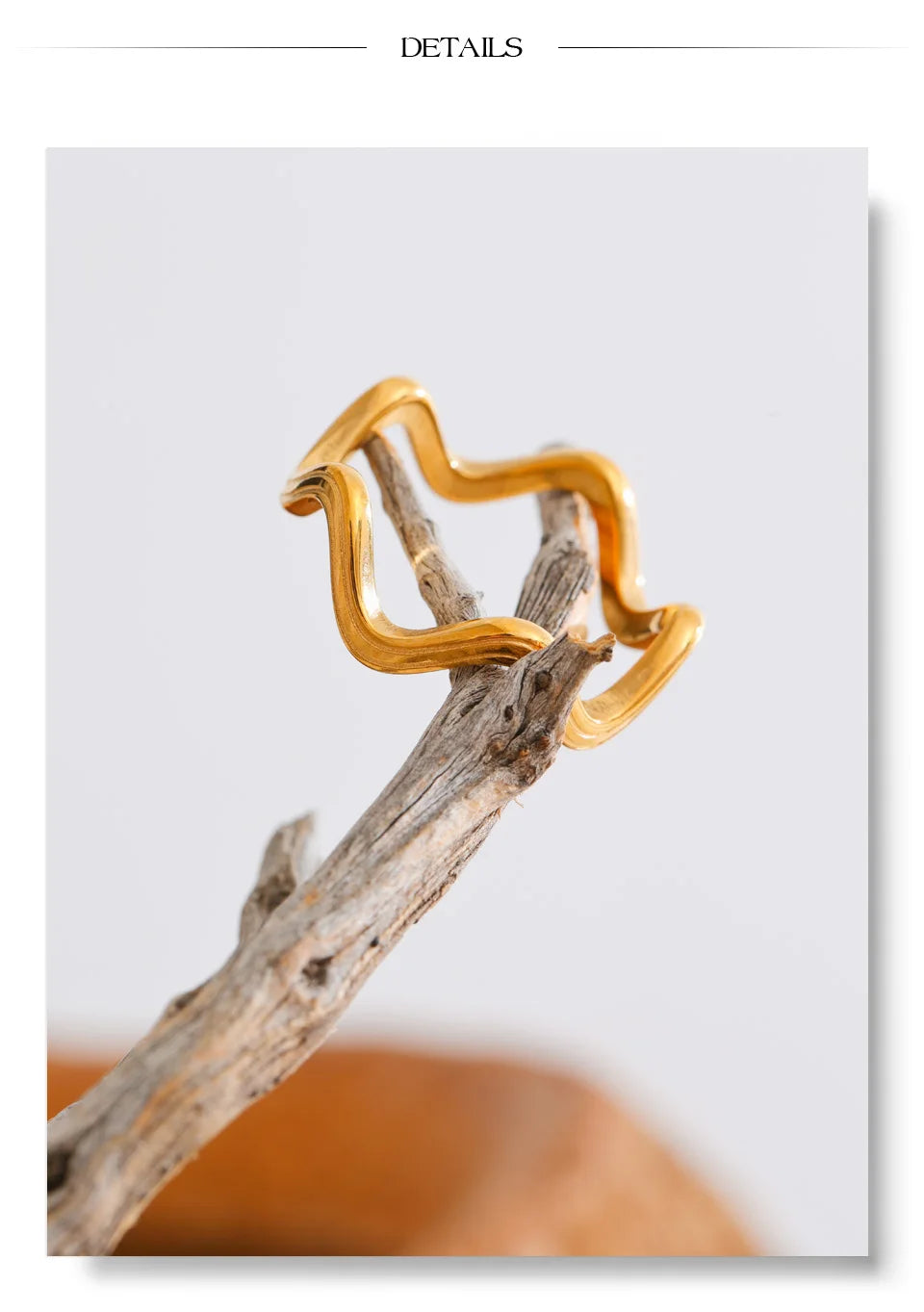 Chic Wave Ring