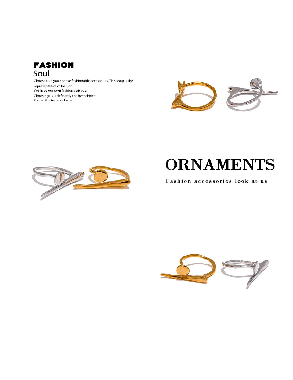 Modern Wrap Ring