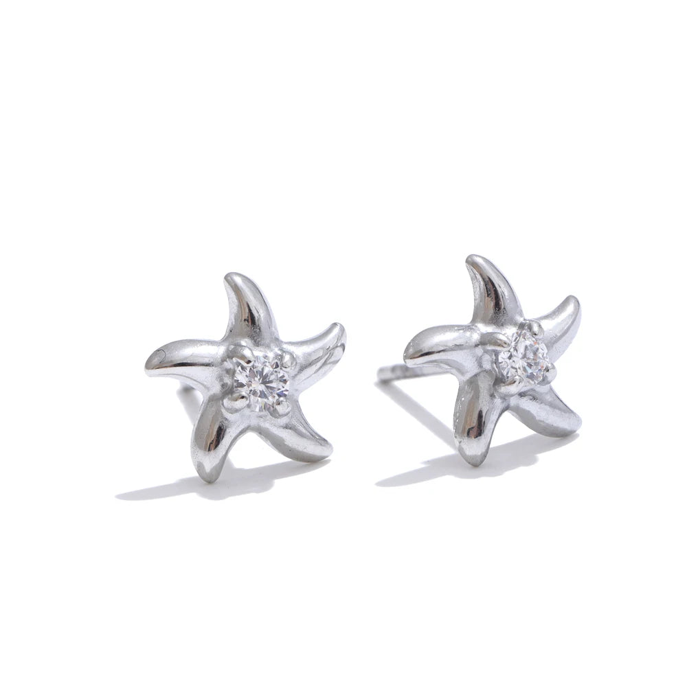 Starfish Spark Earrings