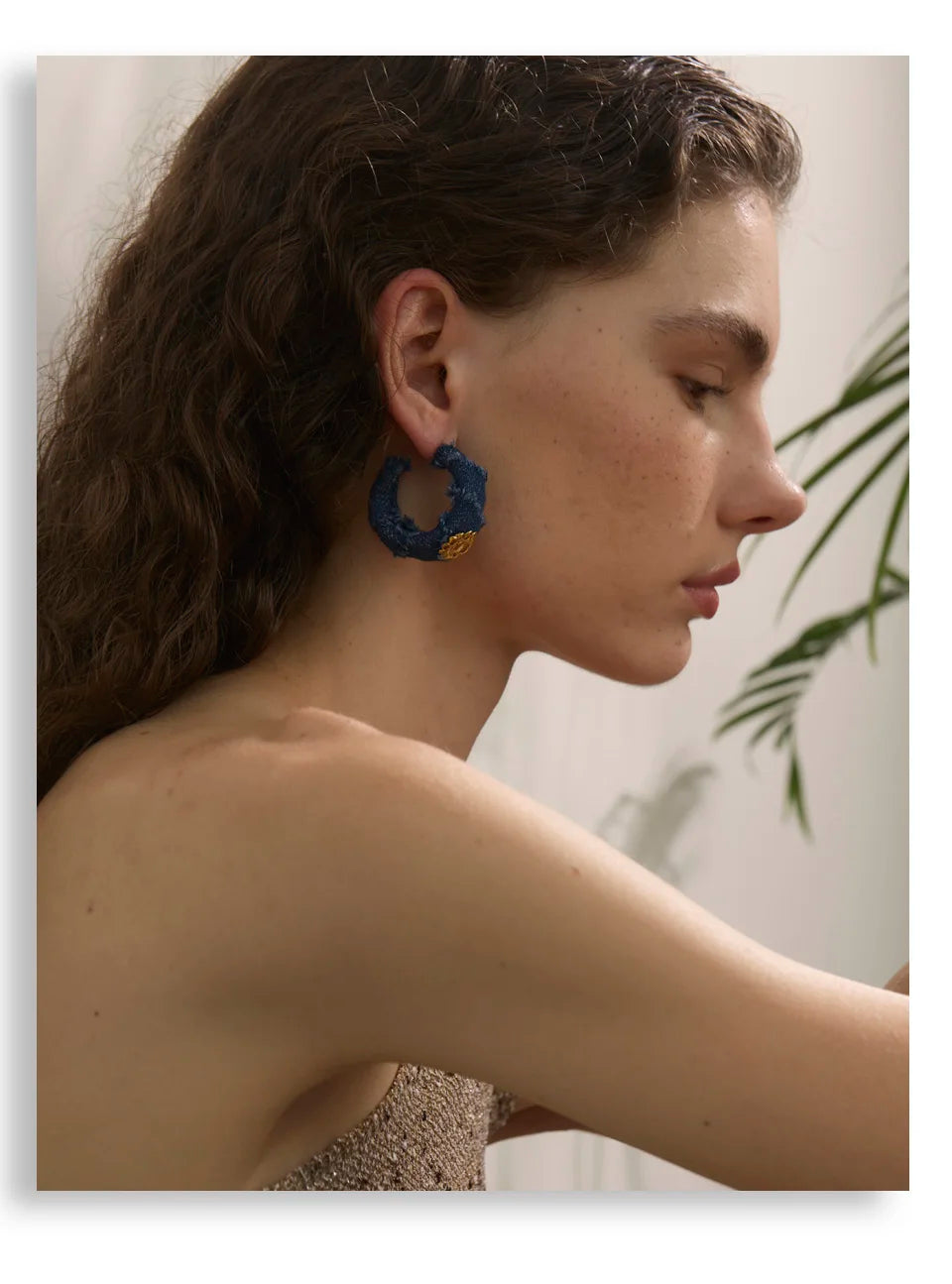 Jeans Earrings