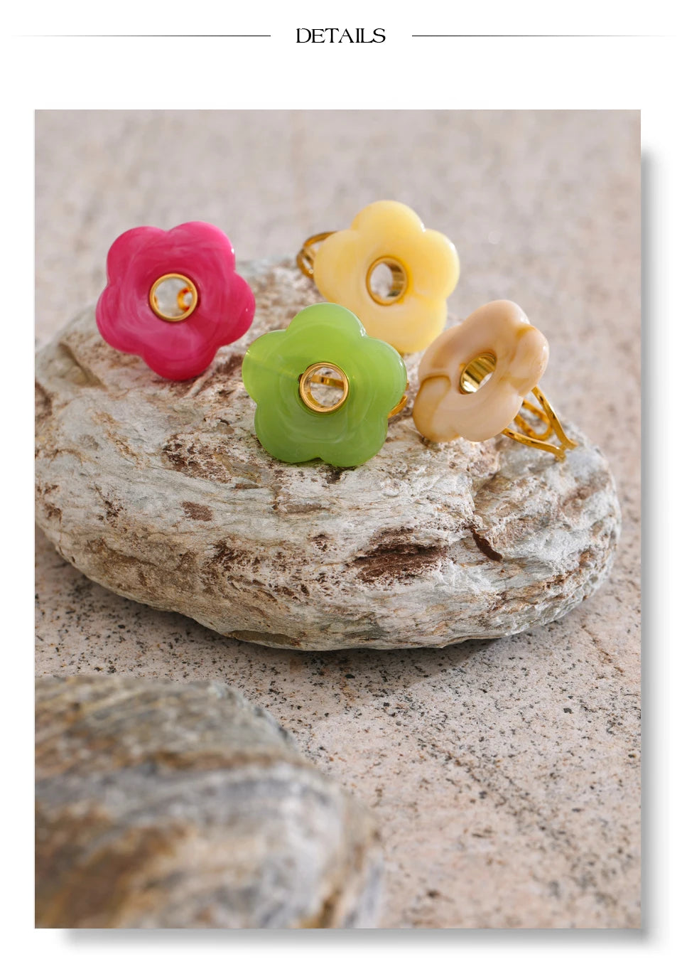 Pink Bloom Ring