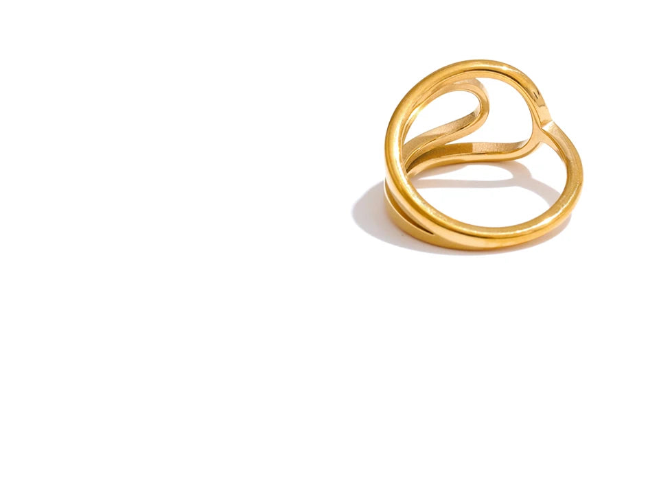 Interlocking Sculptural Rings