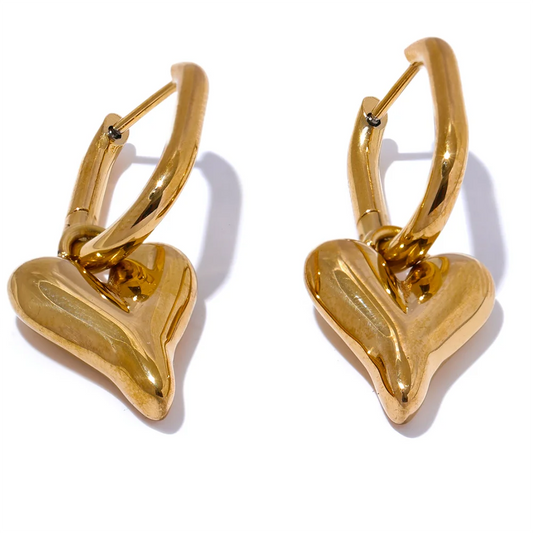 Puffy Heart Hoops