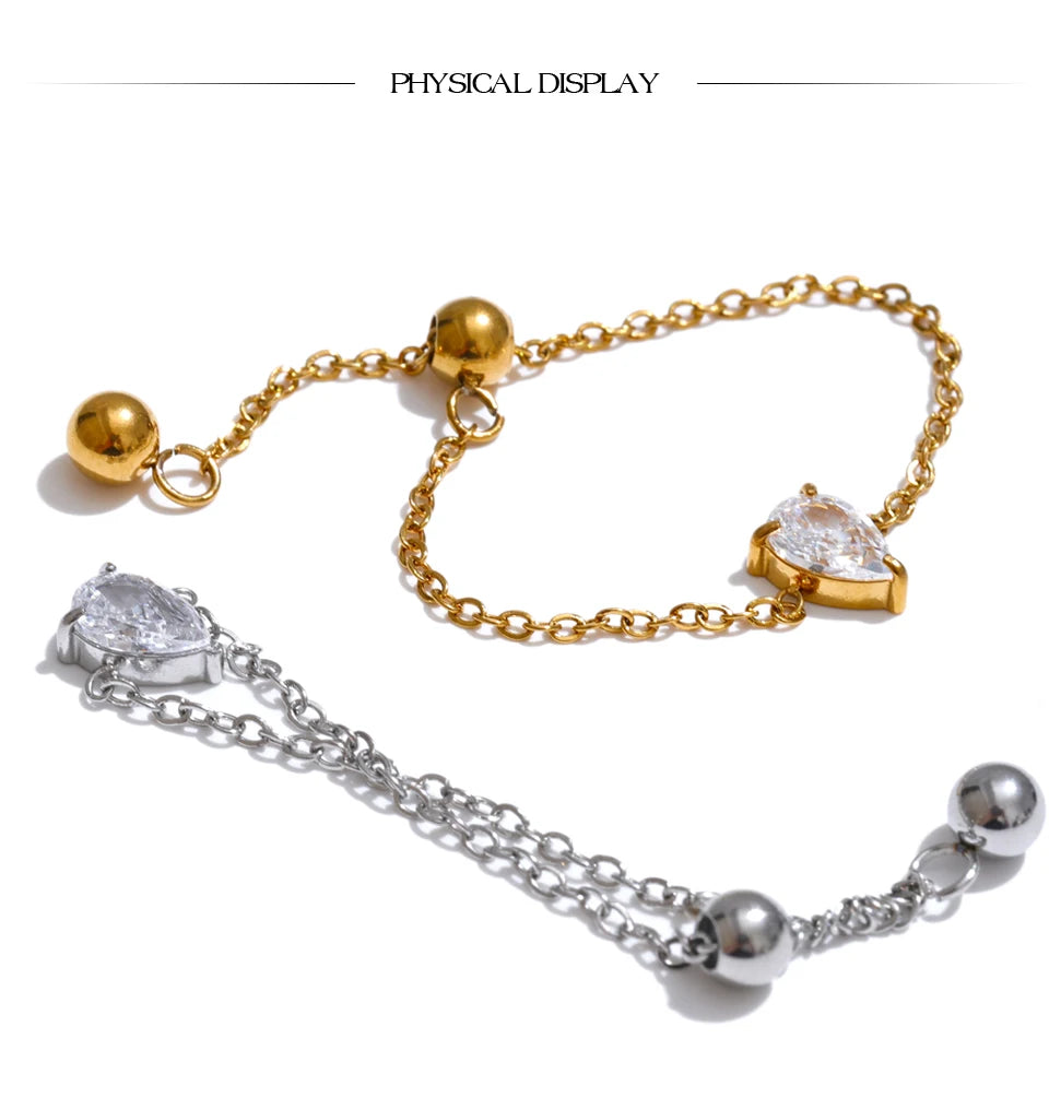 Adjustable Crystal Bracelet