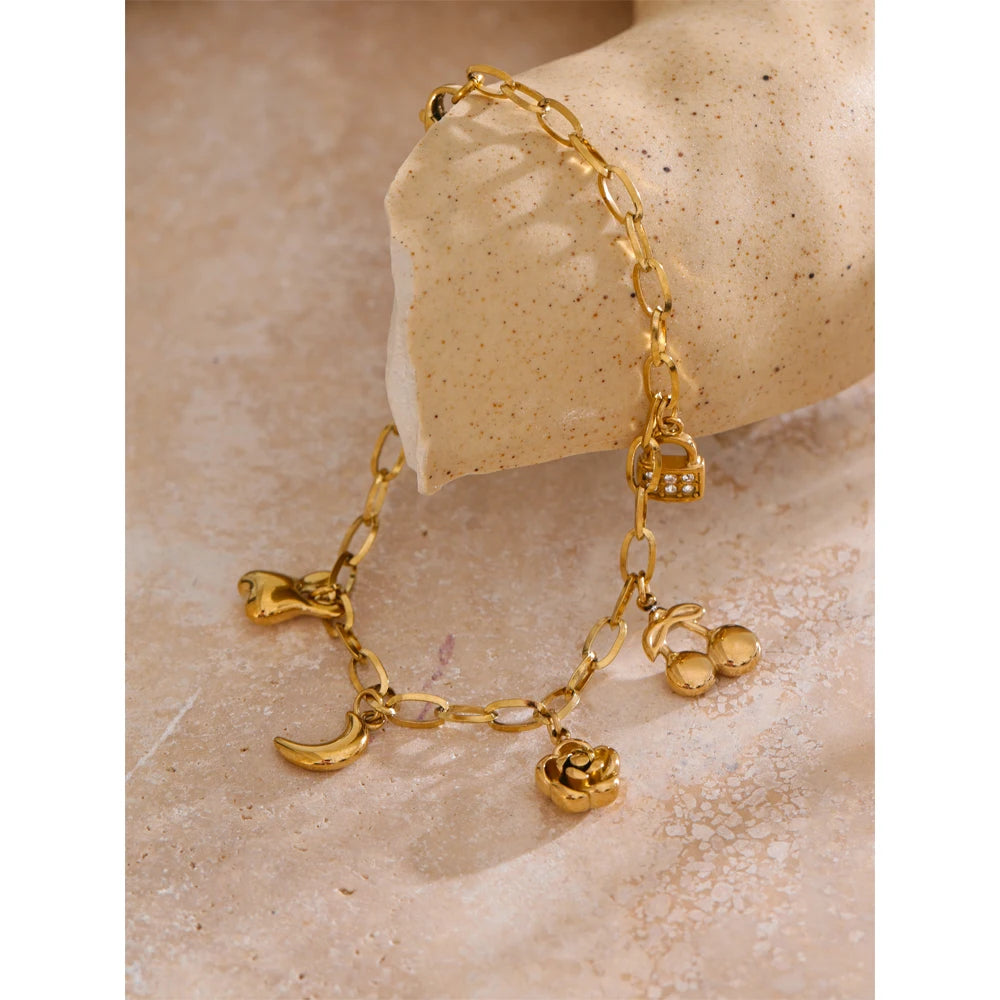 Charm Drop Bracelet