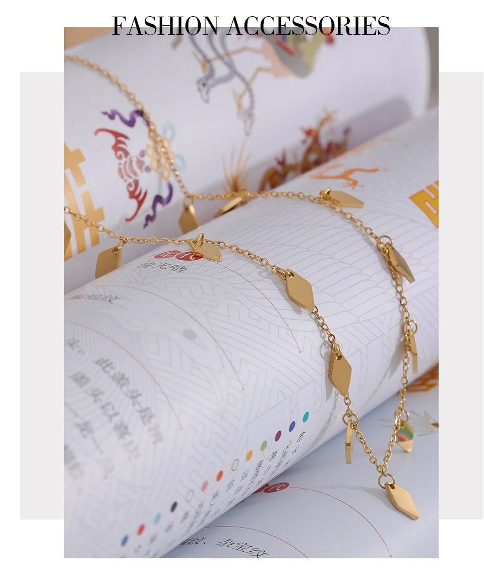 Golden Charms Necklace