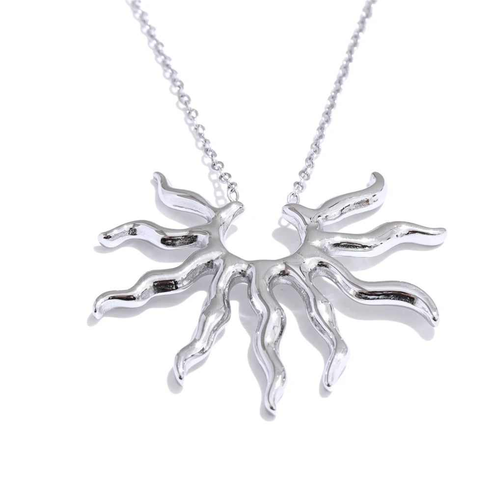 Sun Pendant Necklace